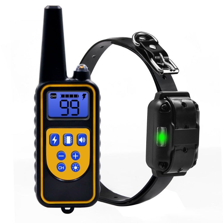 Bark Stopper Dog Training Device Dog Collar with Electric Shock Vibration Warning(EU Plug) - free shipping - PMC TechLife - Order now!