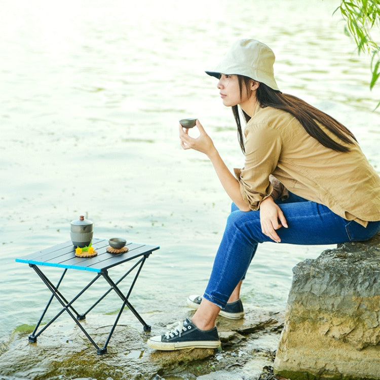 Outdoor Aluminum Alloy Folding Table Camping Picnic Portable Folding Table Barbecue Table Stall Small Dining Table, Size:Large - Outdoor Folding Tables by PMC TechLife | Online Shopping South Africa | PMC TechLife | Buy Now Pay Later Mobicred
