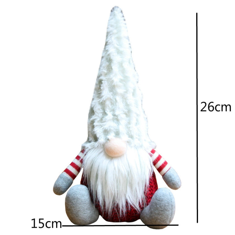 Christmas Decorations Santa Claus Faceless Doll Decoration Gift(Gray) - Christmas Dolls by PMC TechLife | Online Shopping South Africa | PMC TechLife | Buy Now Pay Later Mobicred