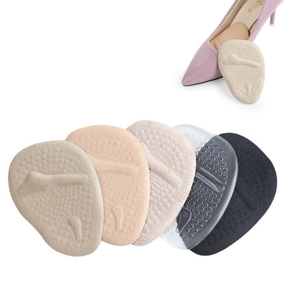 5 Pairs Sweat-Absorbent Breathable Non-Slip Forefoot Pad High Heels Anti-Pain Pad, Random Color Delivery, Size:Free Size - Shoes Care by PMC Jewellery | Online Shopping South Africa | PMC Jewellery