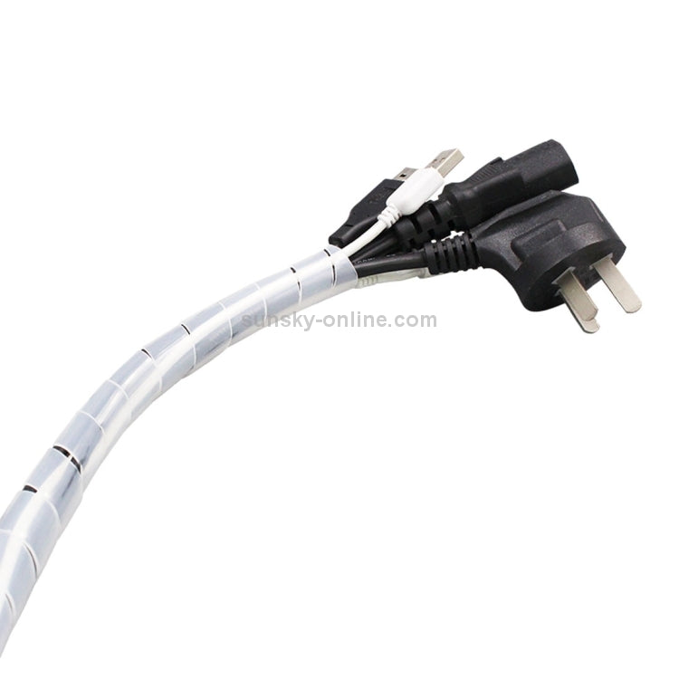 Wire Protection Tape Insulated Winding Tube, Model: 14mm  / 5m Length(Black) - Cable Ties & Organizers by PMC TechLife | Online Shopping South Africa | PMC TechLife