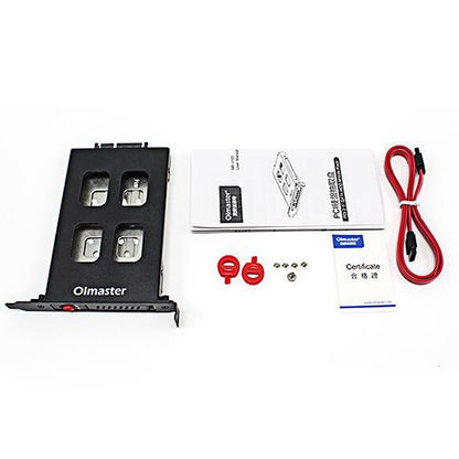 OImaster MR-9100 PCI Single-Disk Hard Disk Box Built-In Hard Disk Rack - Caddies & Enclosures by PMC Jewellery | Online Shopping South Africa | PMC Jewellery