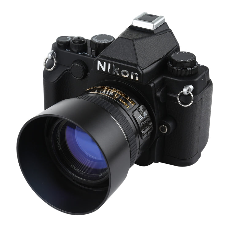 Non-Working Fake Dummy DSLR Camera Model DF Model Room Props Ornaments Display Photo Studio Camera Model Props, Color:Black(With Hood) - Camera Model by PMC TechLife | Online Shopping South Africa | PMC TechLife