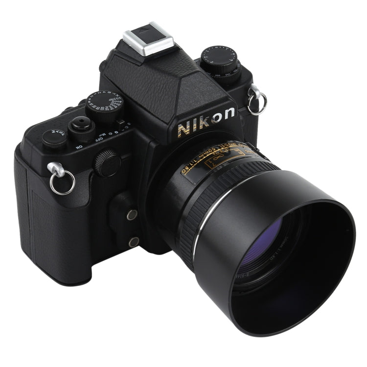 Non-Working Fake Dummy DSLR Camera Model DF Model Room Props Ornaments Display Photo Studio Camera Model Props, Color:Black(With Hood) - Camera Model by PMC TechLife | Online Shopping South Africa | PMC TechLife