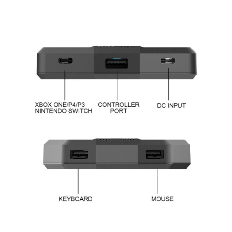 Keyboard And Mouse Converter For PS4/Switch/PS4 Pro/XBOX ONE(Support Audio Models) - Adapter & Cables by PMC Jewellery | Online Shopping South Africa | PMC Jewellery