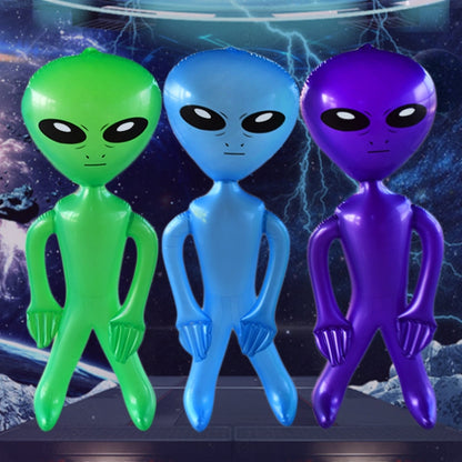 Balloon Model Photography Props Inflatable Alien KTV Bar Doll Balloon Halloween Party Doll Balloon, Colour: Blue(170cm) - Balloons by PMC Jewellery | Online Shopping South Africa | PMC Jewellery