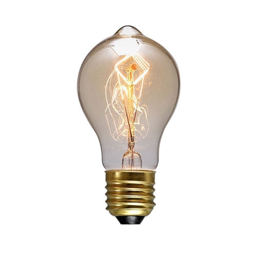 E27 40W Retro Edison Light Bulb Filament Vintage Ampoule Incandescent Bulb, AC 220V(A19 Spirai) - Retro Lights by PMC Jewellery | Online Shopping South Africa | PMC Jewellery