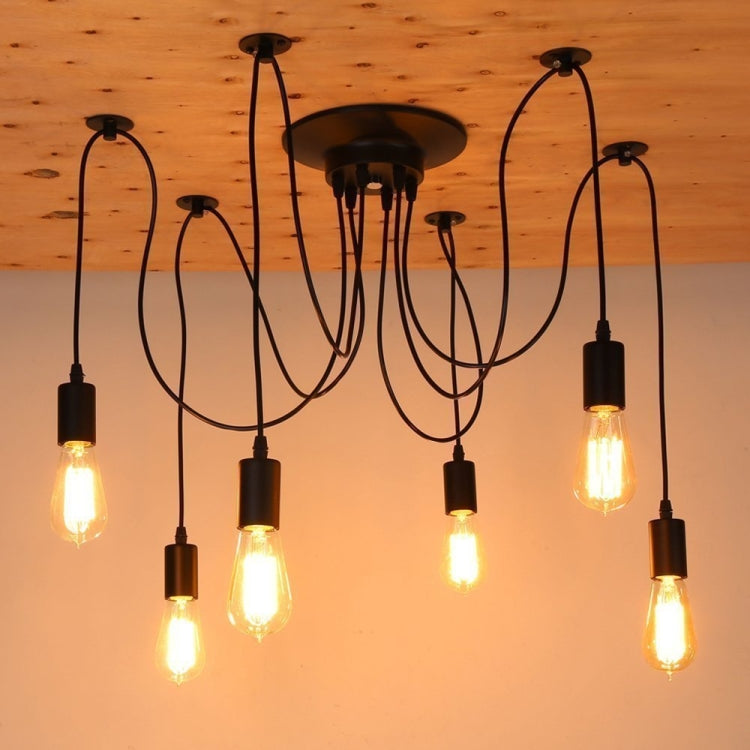 E27 40W Retro Edison Light Bulb Filament Vintage Ampoule Incandescent Bulb, AC 220V(A19 Spirai) - Retro Lights by PMC TechLife | Online Shopping South Africa | PMC TechLife
