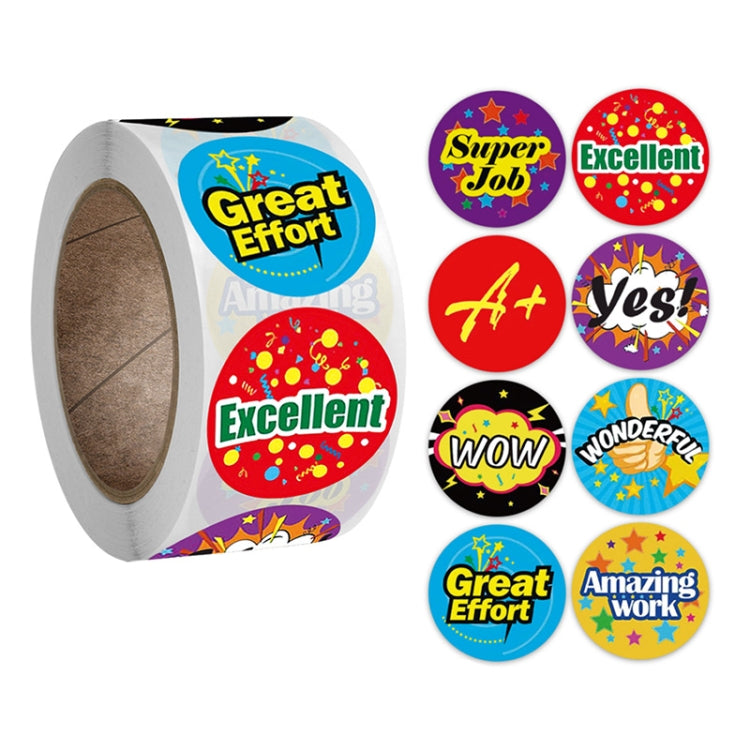 Children Toy Reward Stickers Office Stationery Decoration Label Sealing Sticker, Size: 2.5cm / 1inch(A-114) - Tape & Solid glue by PMC TechLife | Online Shopping South Africa | PMC TechLife