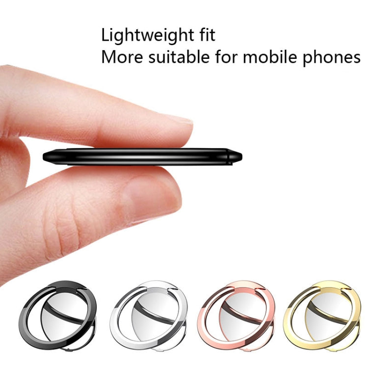 10 PCS Mobile Phone Ring Holder Creative Metal Ring Buckle Holder(Rose Gold) - Ring Holder by PMC TechLife | Online Shopping South Africa | PMC TechLife