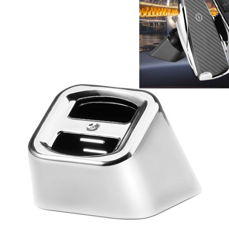 5 PCS Car Phone Holder Base Universal Car Air Outlet Clip Bracket Base, Colour: Silver Reflective - Car Holders by PMC TechLife | Online Shopping South Africa | PMC TechLife