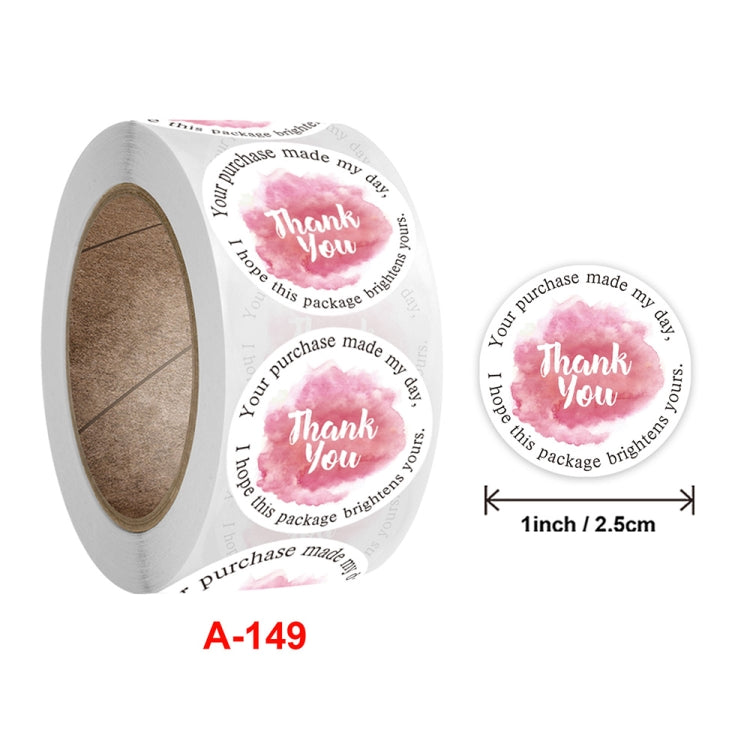 Handicraft Decoration Envelope Seal Sticker Thank You Label, Size: 2.5 cm / 1 inch(A-149) - Sticker & Tags by PMC TechLife | Online Shopping South Africa | PMC TechLife