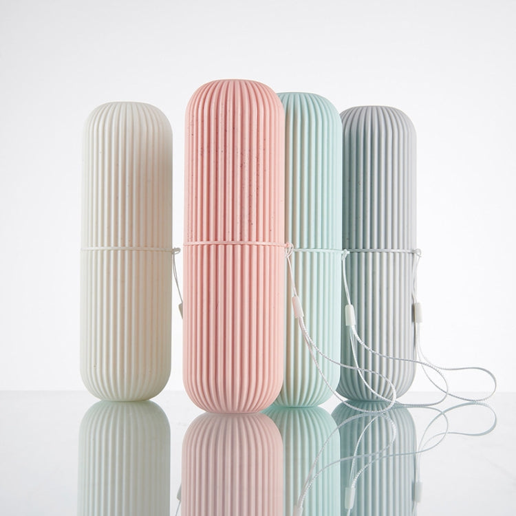 1pc Simple Travel Washing Cup Portable Toothbrush Storage Box Multifunctional Brushing Cup(Gray) - Storage Boxes by PMC TechLife | Online Shopping South Africa | PMC TechLife | Buy Now Pay Later Mobicred