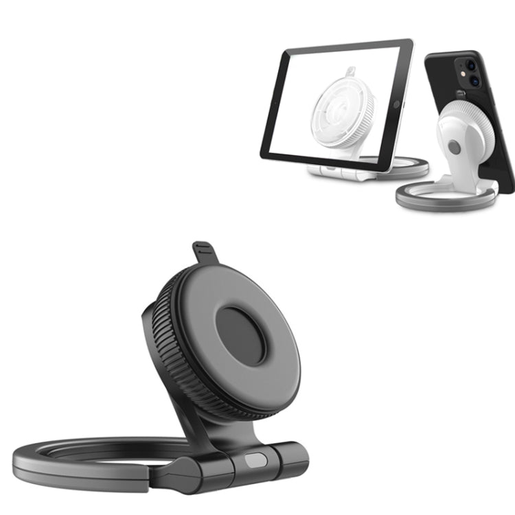 Two-in-one Multifunctional Wall-mounted Desktop Phone Computer Bracket(Black Nano Stickers) - Desktop Holder by PMC TechLife | Online Shopping South Africa | PMC TechLife