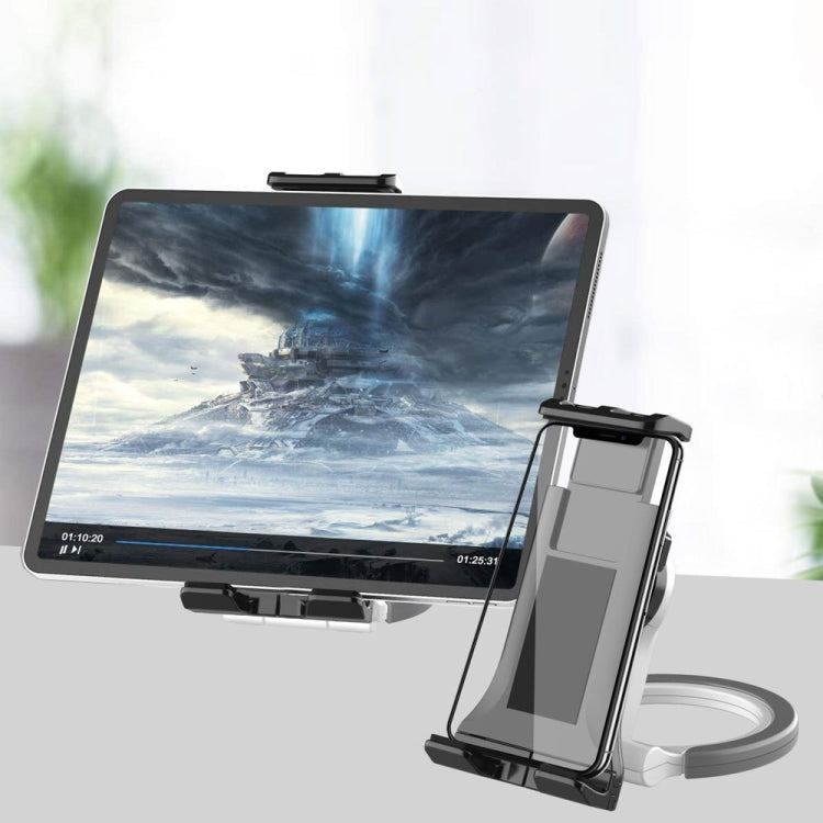 Two-in-one Multifunctional Wall-mounted Desktop Phone Computer Bracket(Black Chuck) - Desktop Holder by PMC TechLife | Online Shopping South Africa | PMC TechLife