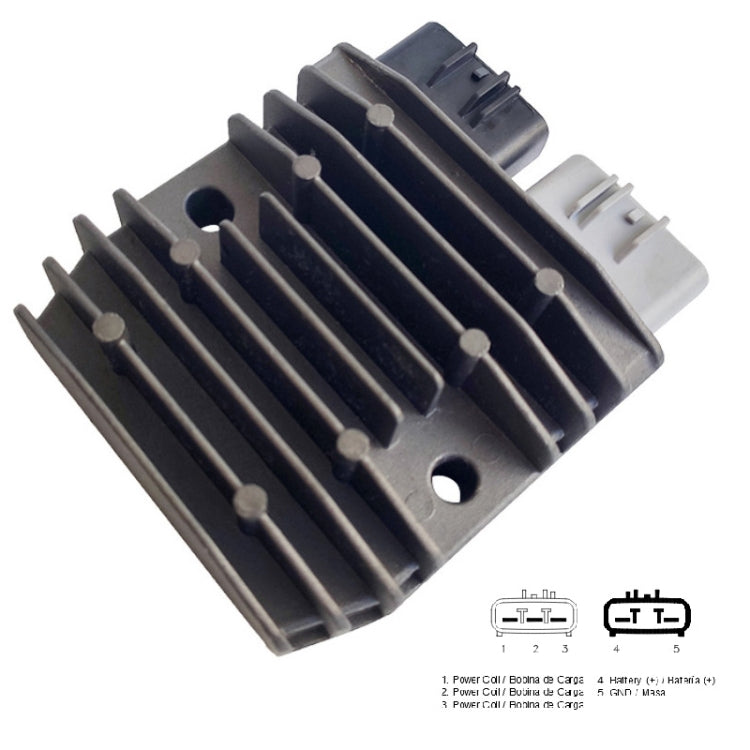 2001G.1 Motorcycle Rectifier For FH020AA FH010AA SH775AA Mosfet Yamaha FZ07 - Voltage Stabilizer by PMC TechLife | Online Shopping South Africa | PMC TechLife