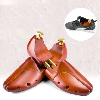 1 Pair Solid Wood Retractable Shoe Last Adjustable Shoe Supporter Shaping Moisture-Proof Shoe Support(37-38) - Shoes Care by PMC Jewellery | Online Shopping South Africa | PMC Jewellery