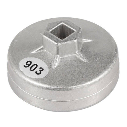 903 74mm 14 Flute Aluminum Oil Filter Wrench Socket Remover Tool for BMW AUDI Benz - Hand Tool Sets by PMC Jewellery | Online Shopping South Africa | PMC Jewellery