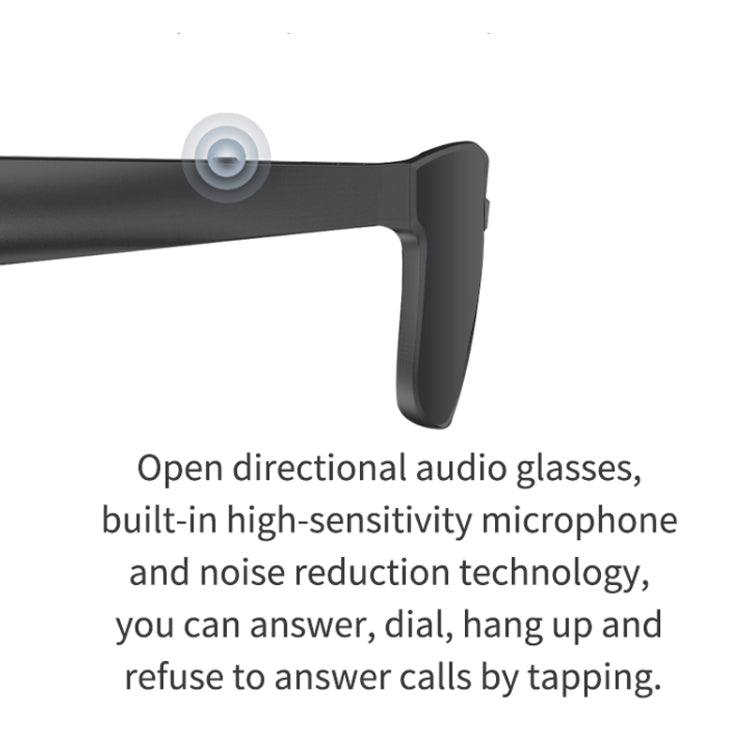 A13 Smart Audio Sunglasses Bluetooth Earphone(Dark Green) - Bluetooth Earphone by PMC TechLife | Online Shopping South Africa | PMC TechLife