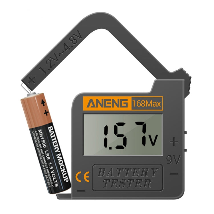 2 PCS ANENG 168MAX Portable Battery Tester High-Precision Battery Power Tester Battery Capacity Tester - Battery & Resistance Tester by ANENG | Online Shopping South Africa | PMC TechLife | Buy Now Pay Later Mobicred
