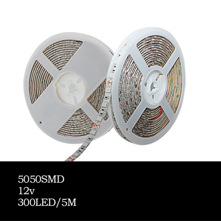 5m 300 LEDs SMD 5050 Full Spectrum LED Strip Light Fitolampy Grow Lights for Greenhouse Hydroponic Plant Waterproof(5 Red 1 Blue) - LED Grow Lights by PMC TechLife | Online Shopping South Africa | PMC TechLife