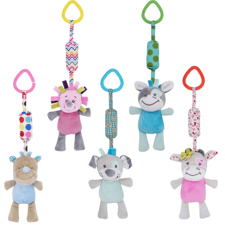 Soft Infant Crib Bed Stroller Toy Spiral Baby Toys For Newborns Car Seat Educational Rattle Baby Towel Education Toys(pink rabbit) - Baby Toys by PMC TechLife | Online Shopping South Africa | PMC TechLife