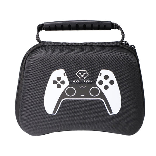 3 PCS AOLION Game Handle Waterproof EVA Storage Bag Hard Shell Bag For PS5/PS4(Black) - Bags by PMC Jewellery | Online Shopping South Africa | PMC Jewellery