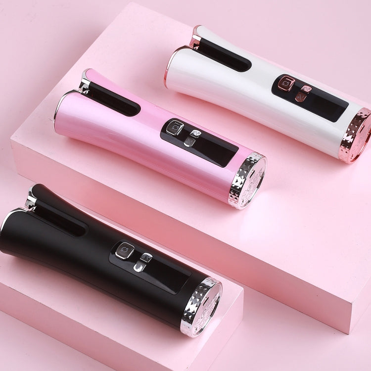 USB Charging Automatic Rotating Curling Iron Portable Wireless Travel Curling Iron(White) - Hair Curler by PMC TechLife | Online Shopping South Africa | PMC TechLife