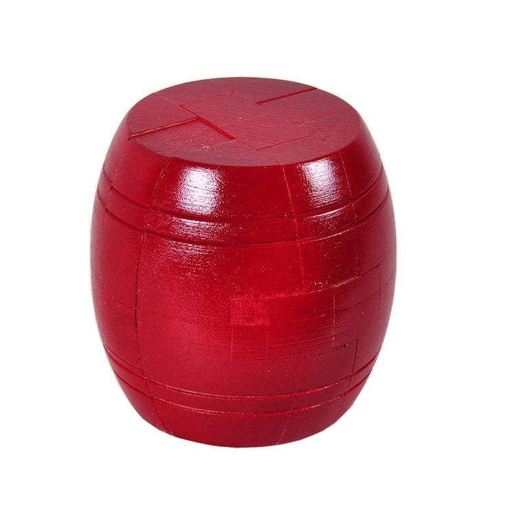 Adult Wooden Intelligence Toys Classical Toys Luban Lock, Colour: Red Barrel - Math Toys by PMC Jewellery | Online Shopping South Africa | PMC Jewellery