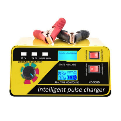 KD-908D Lead-Acid Battery Intelligent Repair Charger Car Battery Charger US Plug - Battery Charger by PMC Jewellery | Online Shopping South Africa | PMC Jewellery