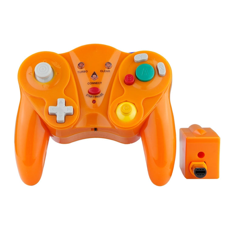 HY-5201 2.4HGz Wireless Gamepad For Nintendo NGC, Color of the product: Orange - Gamepads by PMC TechLife | Online Shopping South Africa | PMC TechLife