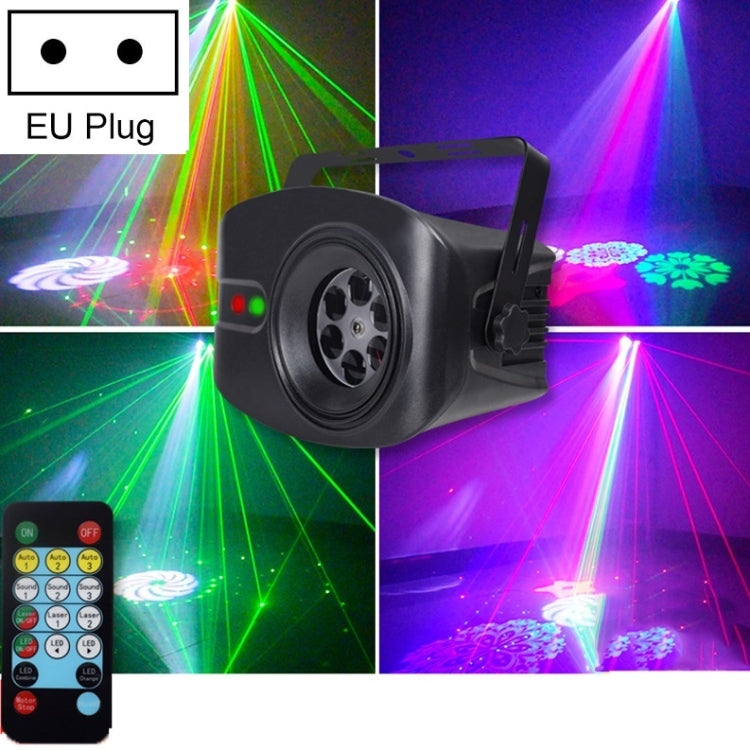 13W Colorful Flying Lights Projection Light LED Room Decoration Laser Light KTV Bar Sound Control Stage Light, EU Plug - Laser Stage Lighting by PMC Jewellery | Online Shopping South Africa | PMC Jewellery