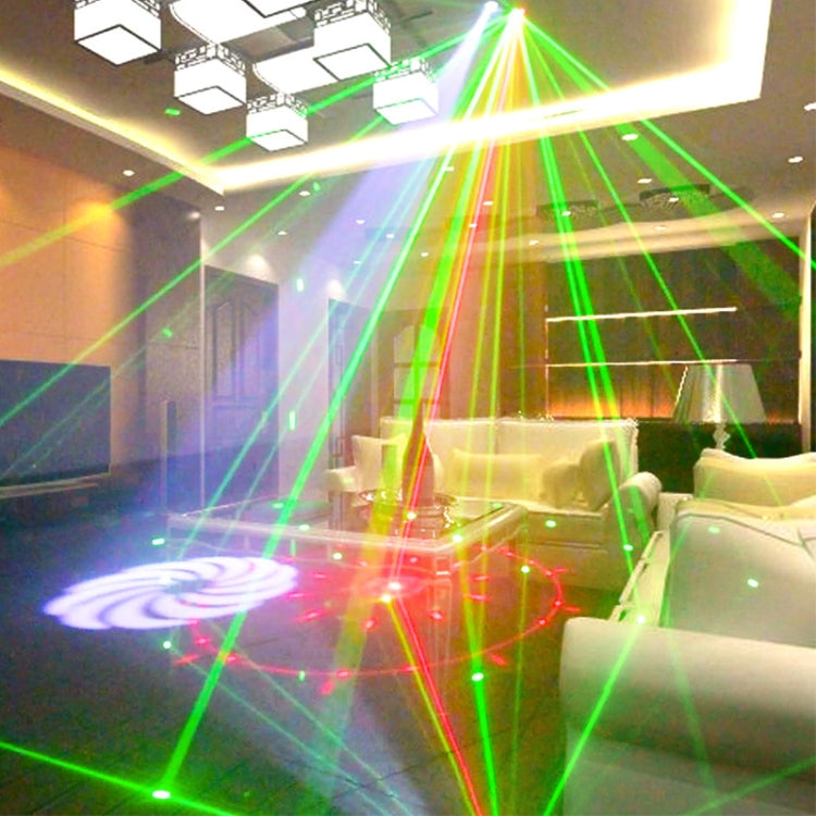 13W Colorful Flying Lights Projection Light LED Room Decoration Laser Light KTV Bar Sound Control Stage Light, EU Plug - Laser Stage Lighting by PMC Jewellery | Online Shopping South Africa | PMC Jewellery