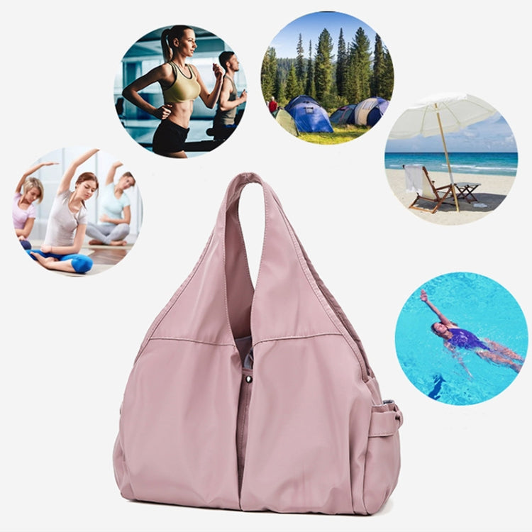 Female Dry And Wet Separation Sports Gym Bag Handbag Duffel Bag Short Distance Light Swimming Bag(Light Blue) - Travel Bags by PMC TechLife | Online Shopping South Africa | PMC TechLife