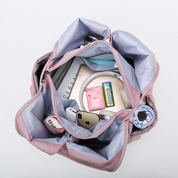 Female Dry And Wet Separation Sports Gym Bag Handbag Duffel Bag Short Distance Light Swimming Bag(Light Blue) - Travel Bags by PMC TechLife | Online Shopping South Africa | PMC TechLife
