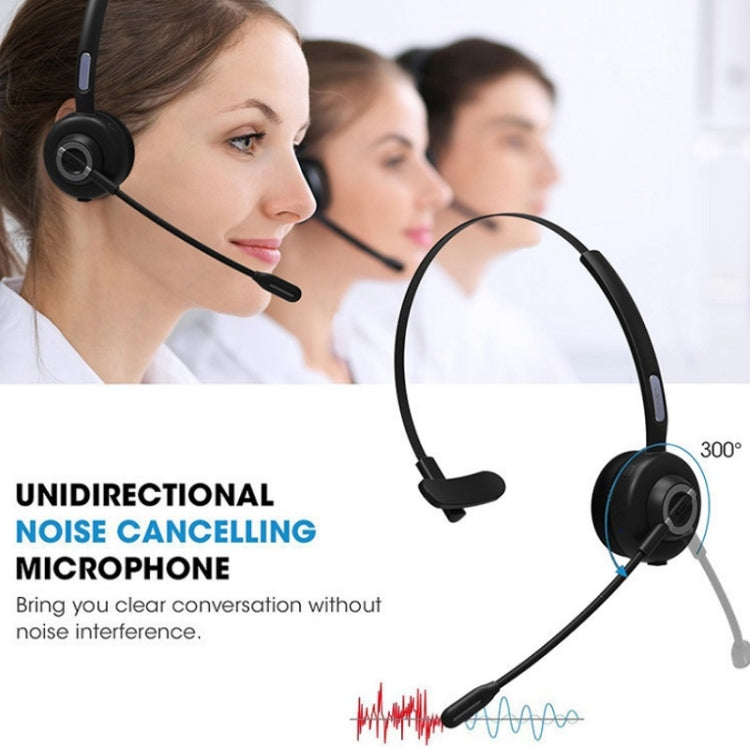 M97 Bluetooth 5.0 Headset Mono Bluetooth Earphone With Charging Base - Headset & Headphone by PMC Jewellery | Online Shopping South Africa | PMC Jewellery