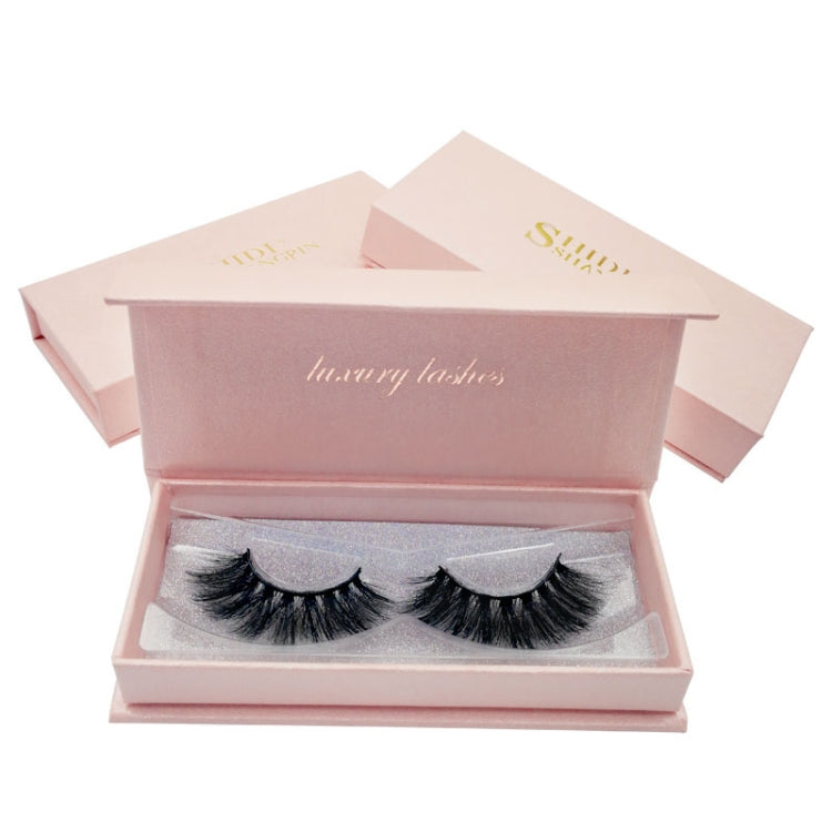 1 Pair Set 3D Mink Eyelashes Natural Thick False Eyelashes(#60) - Eyes by PMC Jewellery | Online Shopping South Africa | PMC Jewellery