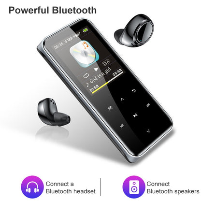 M22 Portable Bluetooth Touch Screen MP3 Player Recorder E-Book, Memory Capacity: 4GB(Black) - MP3 Player by PMC Jewellery | Online Shopping South Africa | PMC Jewellery