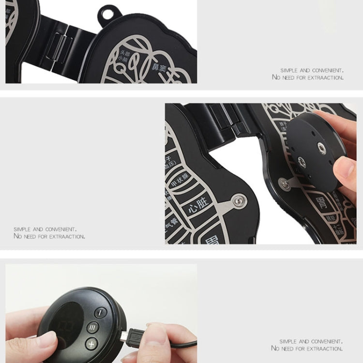 MLR-125 Mini Foot Massager Elderly Foot Foot Massager EMS Portable Pulse Home Foot Relaxing Massager, Shape: Black (Rechargeable) - free shipping - PMC TechLife - Order now!