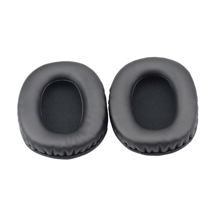 2 PCS Leather Cover Headphone Protective Cover Earmuffs For Edifier W800BT / W808BT / K800 / K830 / K815P(Black) - Earmuff & Pad by PMC TechLife | Online Shopping South Africa | PMC TechLife