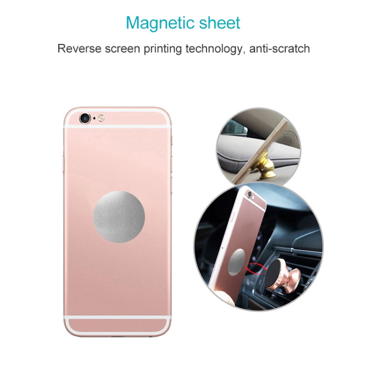 20 PCS Metal Plate Disk Iron Sheet For Magnetic Car Phone Stand Holder(25x0.3mm) - Hand-Sticking Bracket by PMC TechLife | Online Shopping South Africa | PMC TechLife