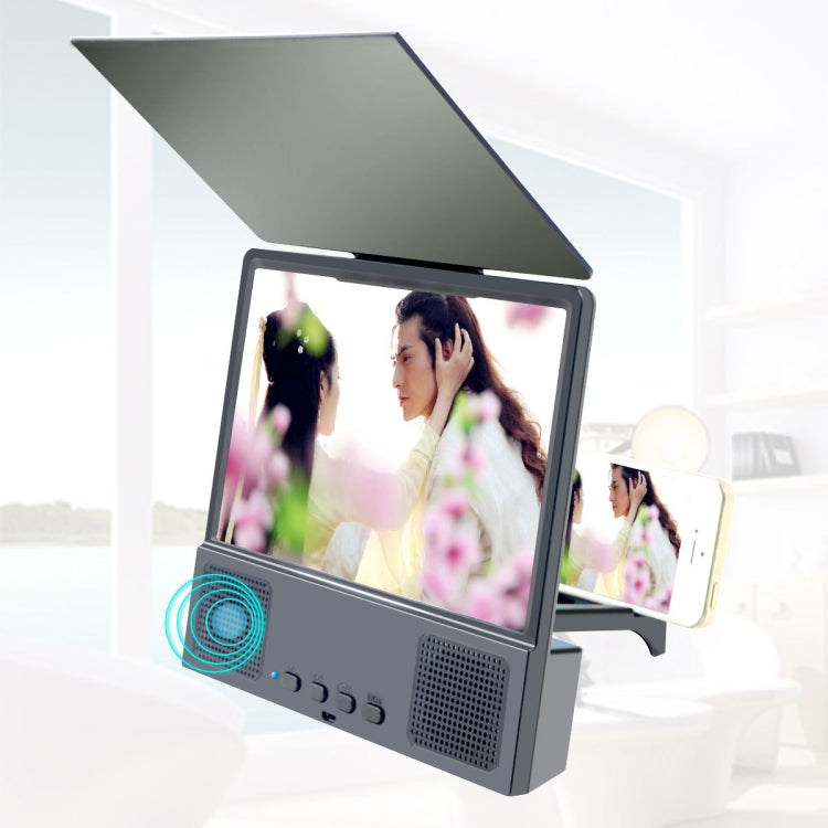 L8 8.5 Inch Mobile Phone Screen Amplifier Bluetooth Subwoofer Speaker Phone Amplifier - Screen Magnifier by PMC TechLife | Online Shopping South Africa | PMC TechLife