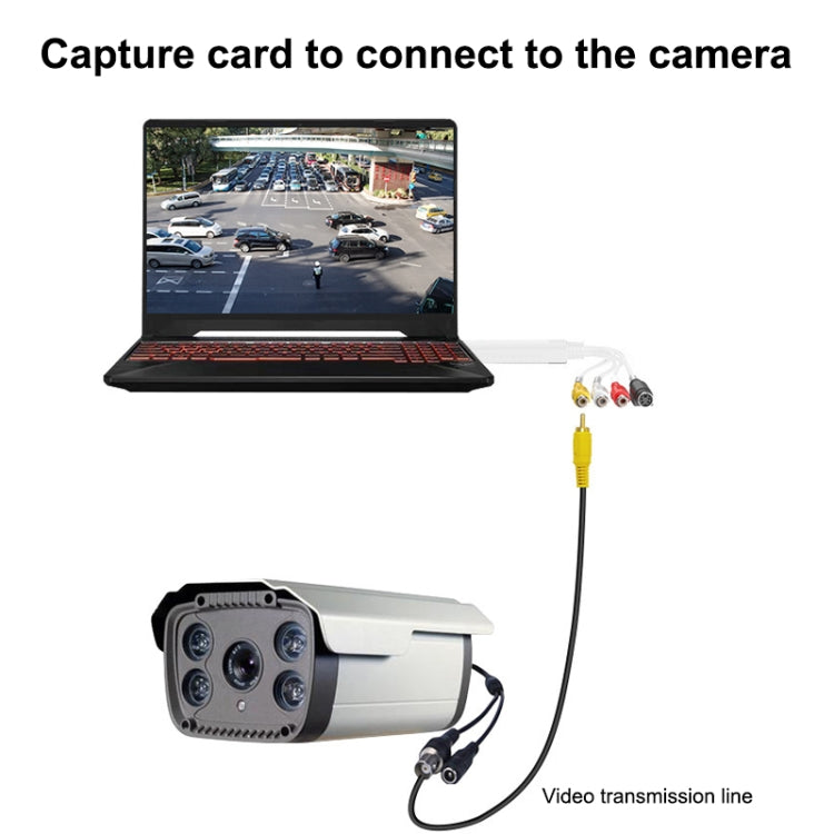 Portable USB 2.0 Audio Video Capture Card Adapter VHS to DVD Video Capture for Win7 / Win8/ XP/ Vista, Free Drive - Video Capture Solutions by PMC TechLife | Online Shopping South Africa | PMC TechLife