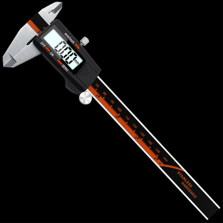 0-150mm Plastic Meter Stainless Steel Body Digital Display Electronic High-Precision Vernier Caliper, Specification: 2 Units of mm/inch - Measuring Tools by PMC TechLife | Online Shopping South Africa | PMC TechLife