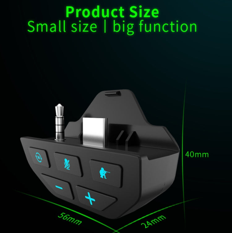 Gamepad Sound Card Headset Adapter For Xbox One Xbox Series / X / S (White) - Adapter & Cable by PMC TechLife | Online Shopping South Africa | PMC TechLife