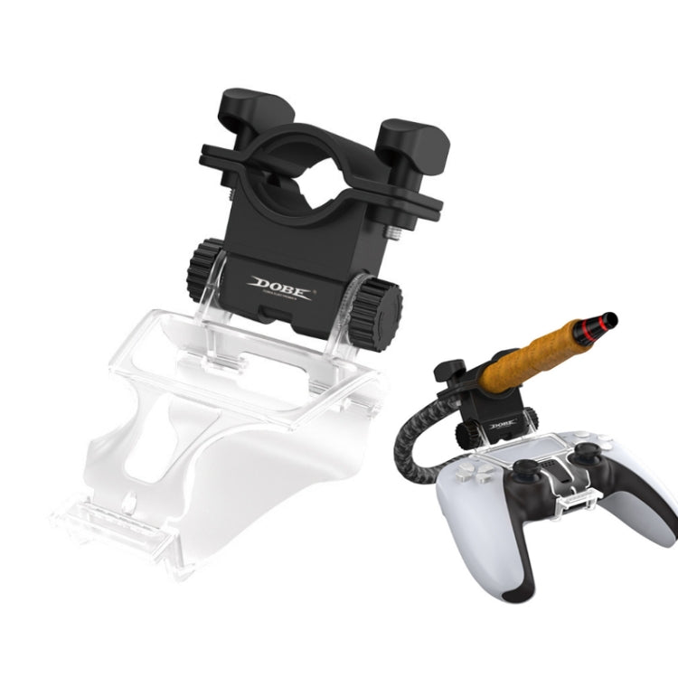 DOBE TP5-0573 Game Handle Pipe Clip Phone Holder Clip For PS5 - Holder by DOBE | Online Shopping South Africa | PMC TechLife | Buy Now Pay Later Mobicred