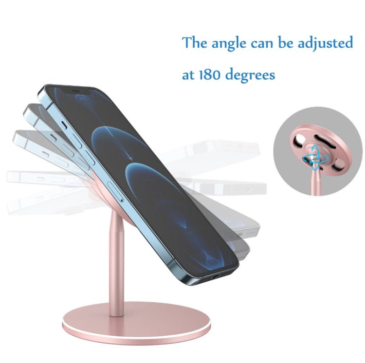 For MagSafe Magnetic Wireless Charging Stand, Colour: F13 Bright Silver - free shipping - PMC TechLife - Order now!