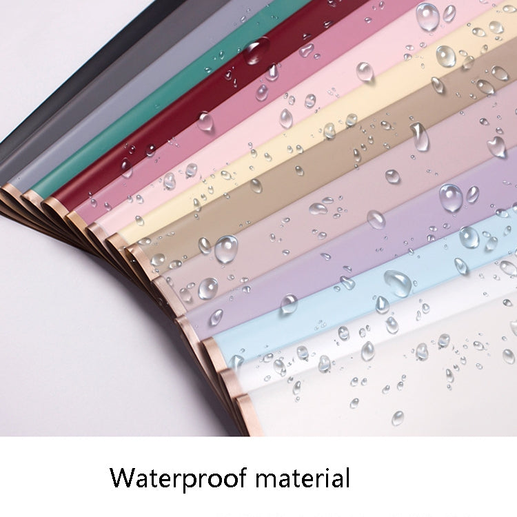 20 Sheets / Pack Phnom Penh Flower Matte Paper Flower Wrapping Paper Bouquet Jelly Film Waterproof Gift Wrapping Paper 58x58cm, Colour: White - Holiday Decorations by PMC TechLife | Online Shopping South Africa | PMC TechLife