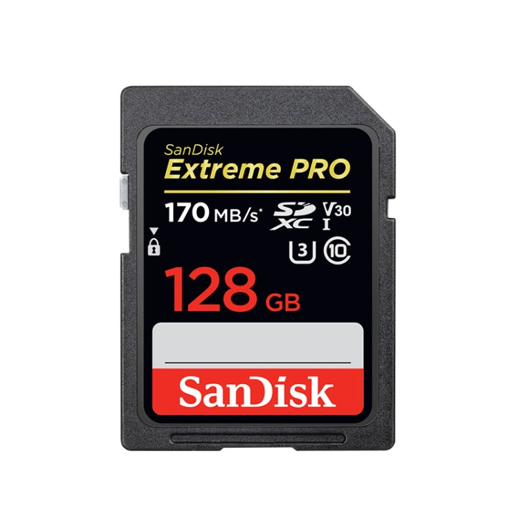 SanDisk Video Camera High Speed Memory Card SD Card, Colour: Black Card, Capacity: 128GB - SD Card by SanDisk | Online Shopping South Africa | PMC Jewellery