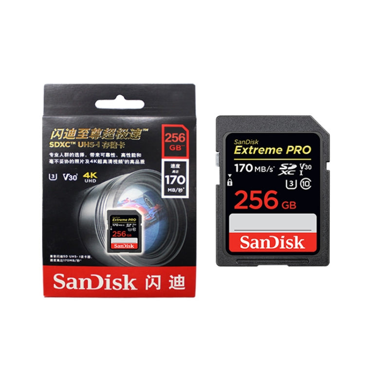 SanDisk Video Camera High Speed Memory Card SD Card, Colour: Black Card, Capacity: 128GB - SD Card by SanDisk | Online Shopping South Africa | PMC Jewellery